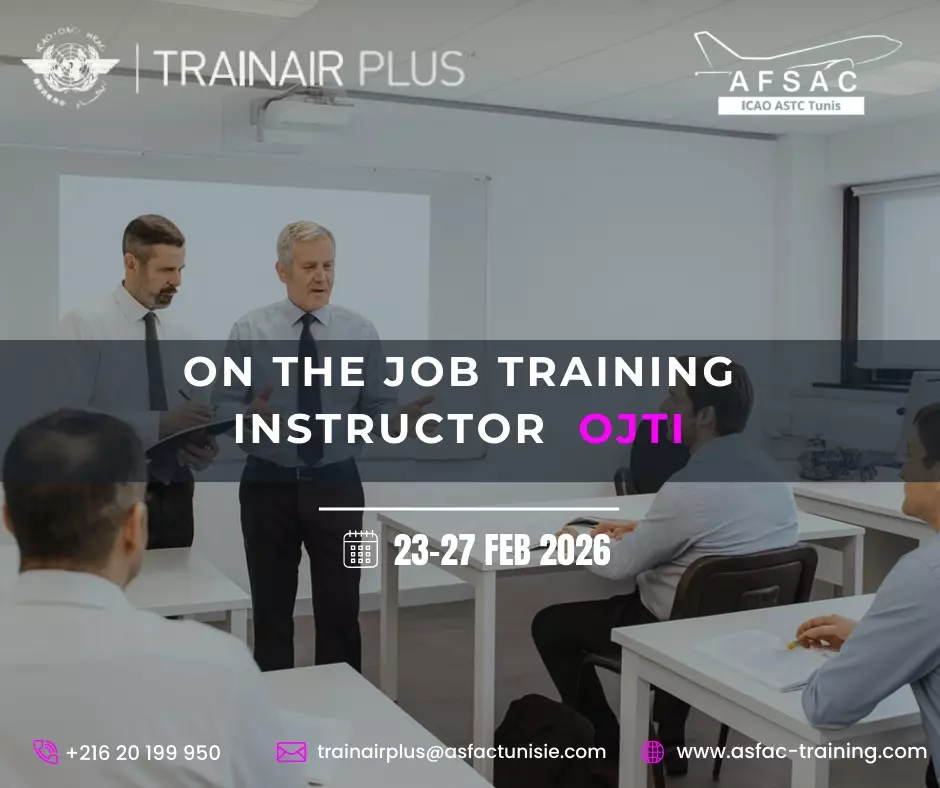 formation on the job training instructor OJTI "trainair plus"